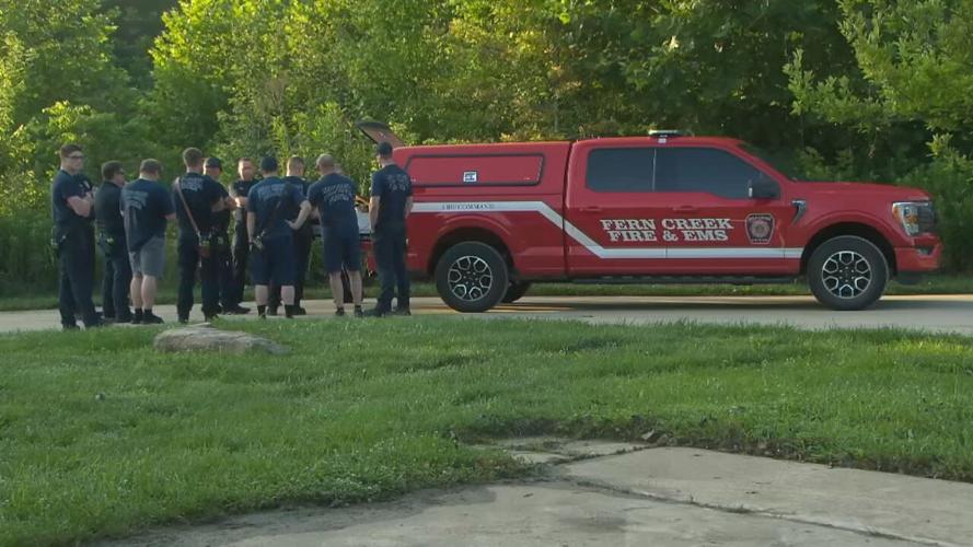 Floyds Fork water rescue