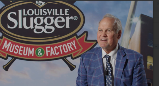 Ryne Sandberg at Louisville Slugger Museum