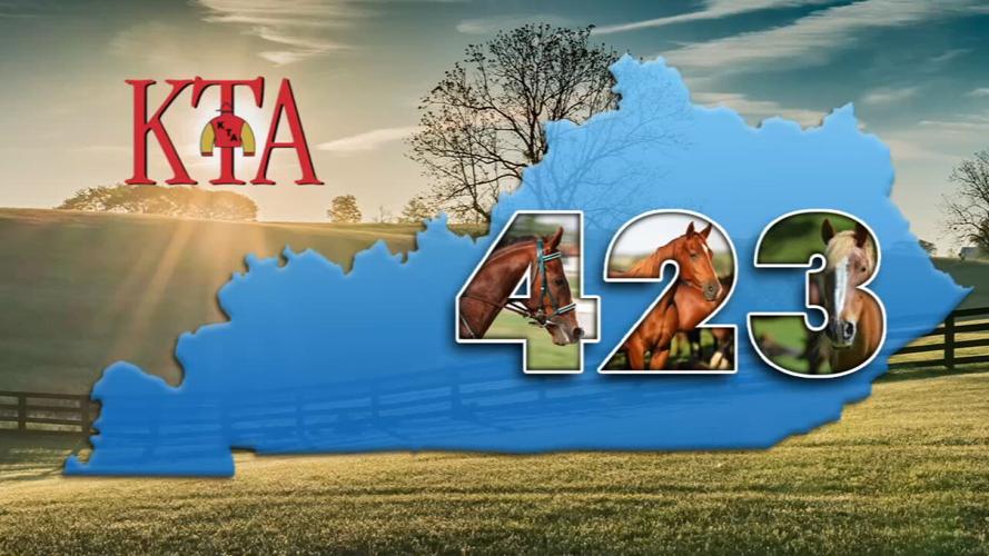 423 racing age horses registered