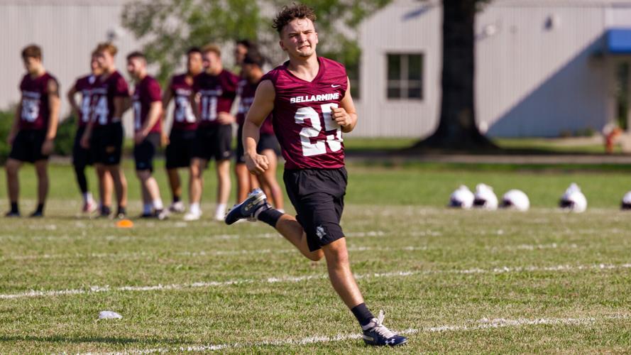 Bellarmine sprint football practice