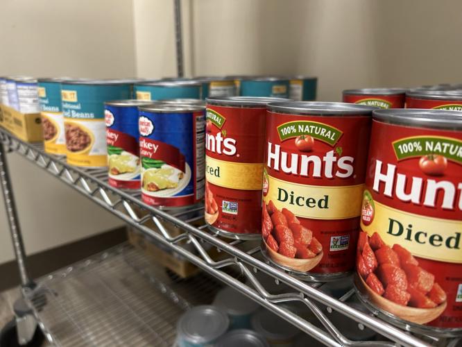 Norton West Louisville Hospital pantry canned goods
