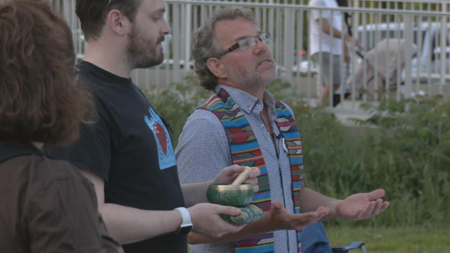 Speaker at Prayer Vigil at Big Four Bridge.jpeg