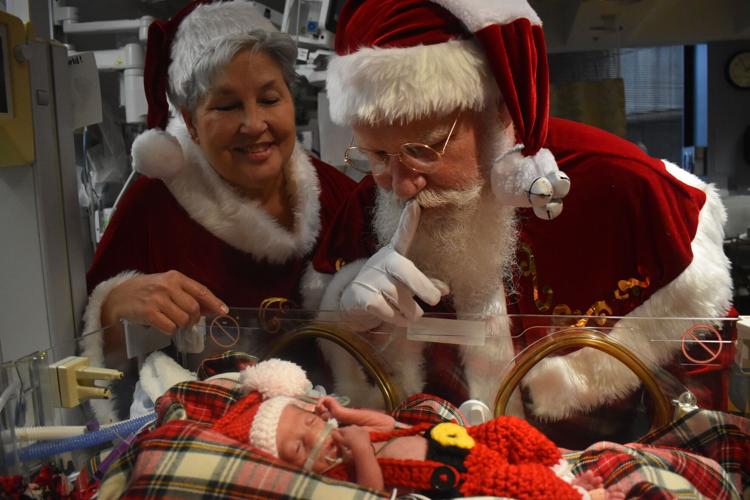 UofL Hospital NICU Babies at Christmas
