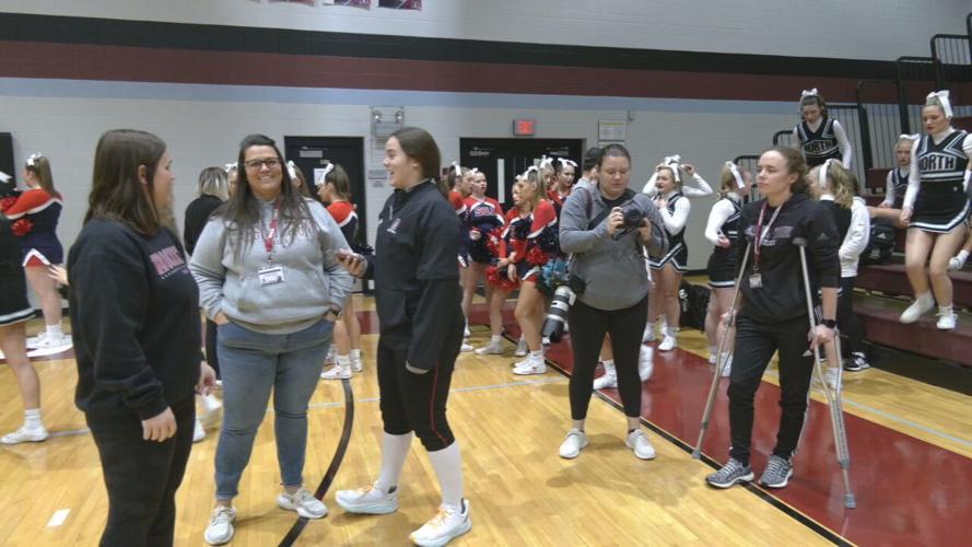 ASSUMPTION HIGH SCHOOL CHEERLEADERS