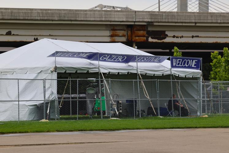 Gazebo Fest after it was canceled.JPG