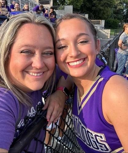 Addison Colvin and mother before football game.JPEG