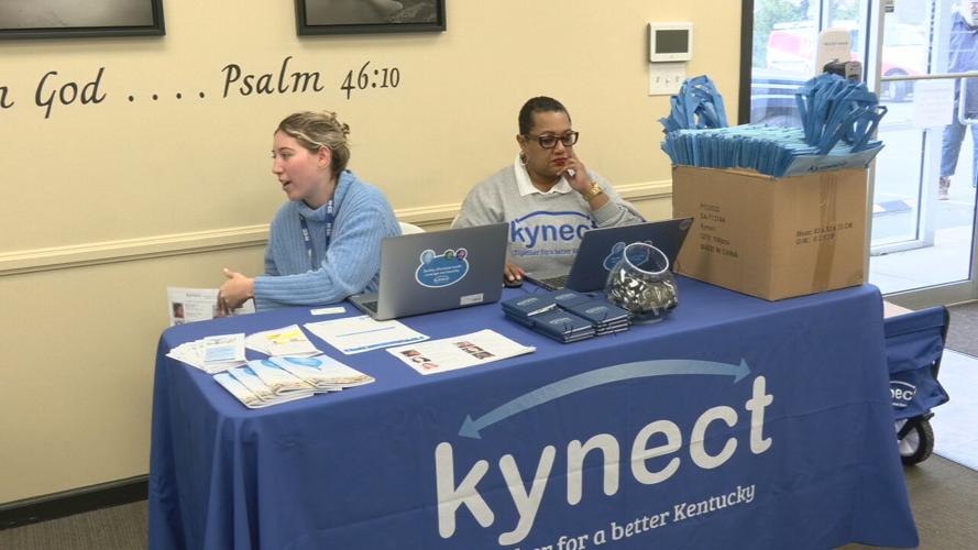 Kynect reps at Shively Area Ministries answer questions about Medicaid requirements