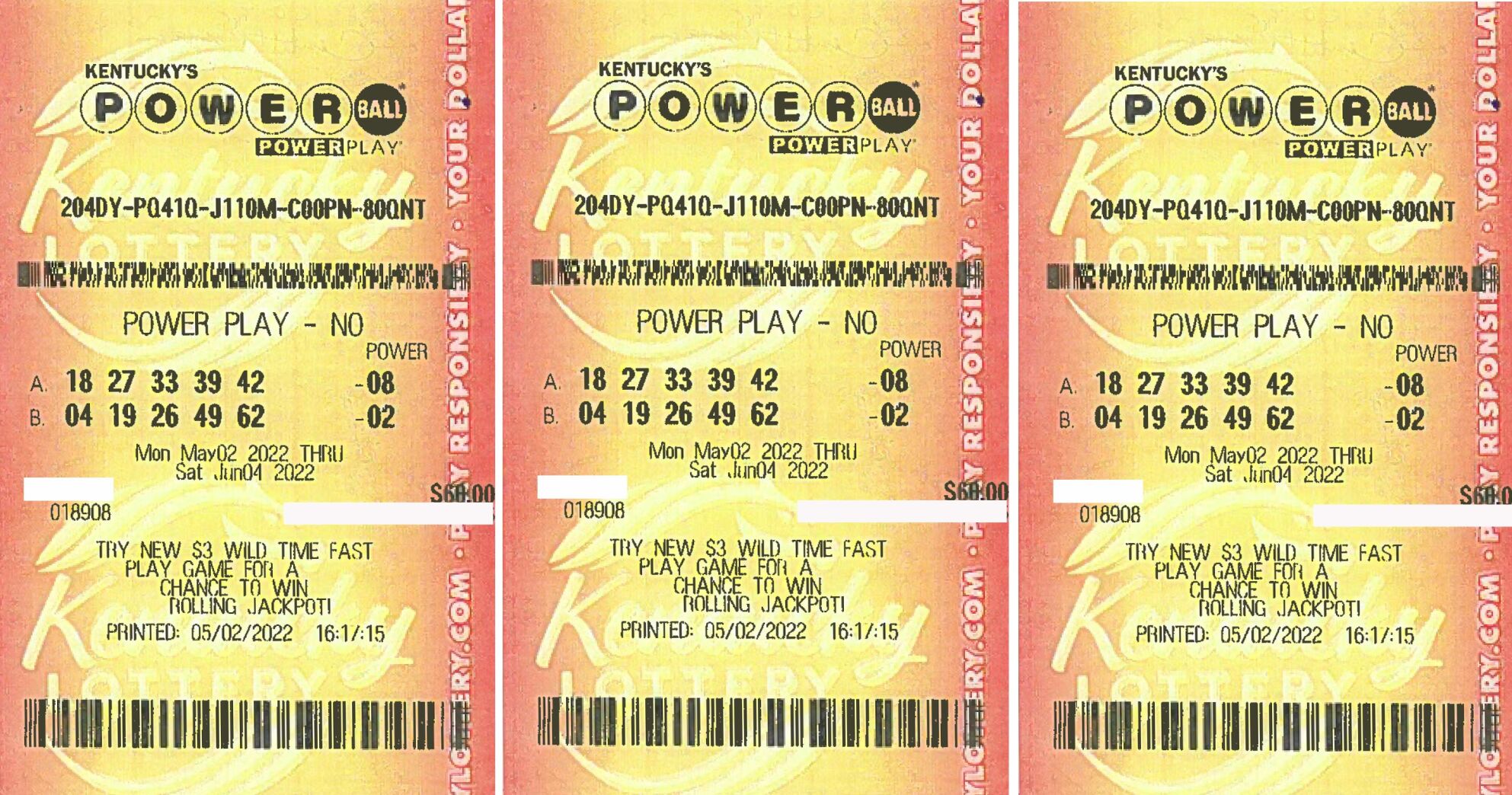 ky powerball winning numbers tonight 2021