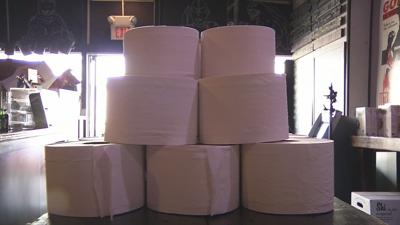 Stack of Toilet Paper