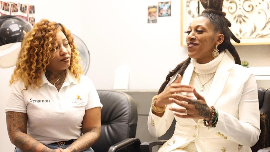 Synamon Whaley and Summer Wood