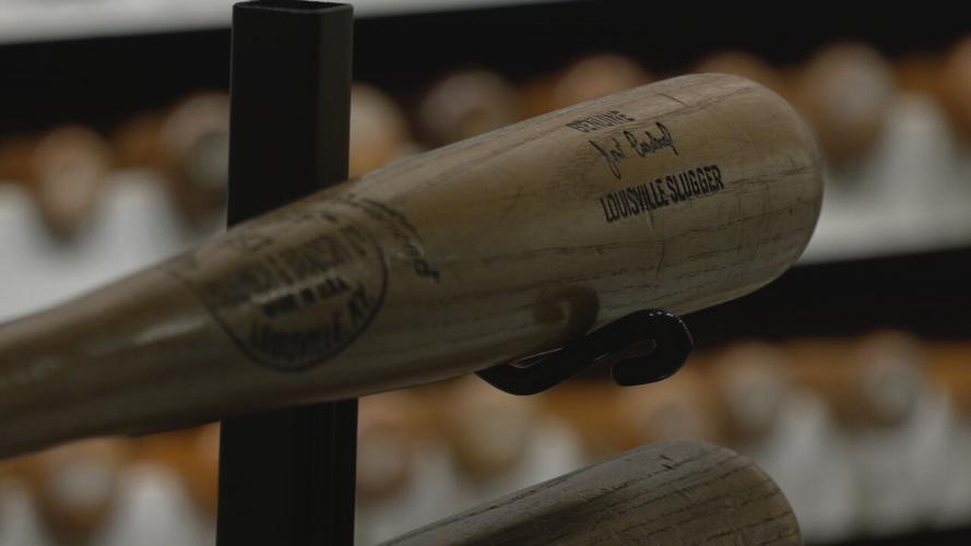 The Bat Vault inside the Louisville Slugger Museum