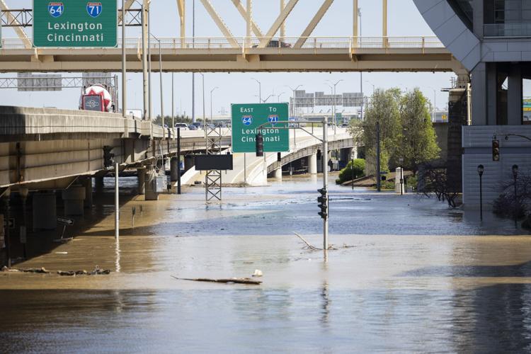 Downtown Louisville Flooding — 4/8/25