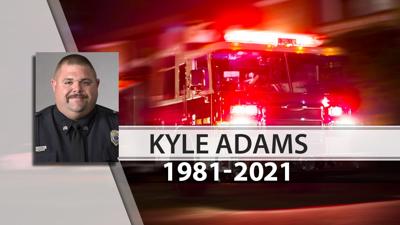 Sgt. Kyle Adams with the Fern Creek Fire Department