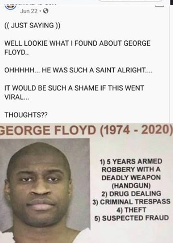 Jenna Showalter Facebook Post