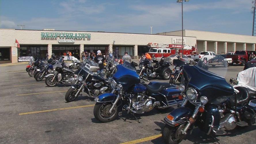 Motorcycles at Jug Run