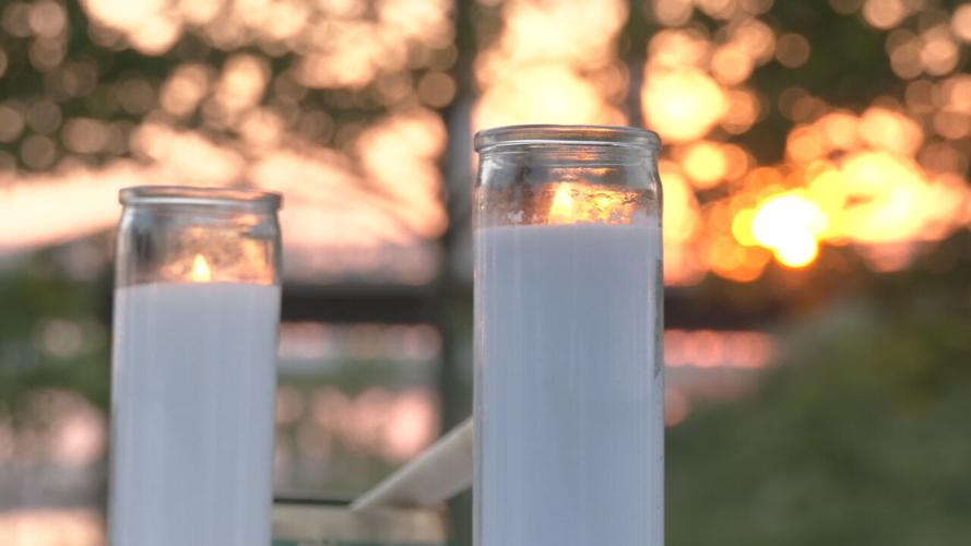 Candles at Prayer Vigil at Big Four Bridge.jpeg