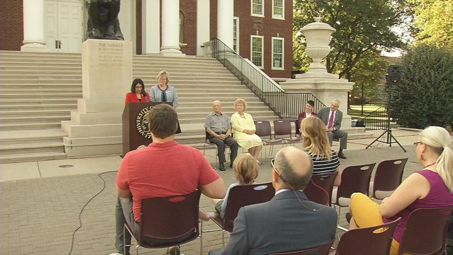Larry McKillip presented with U of L associate degree
