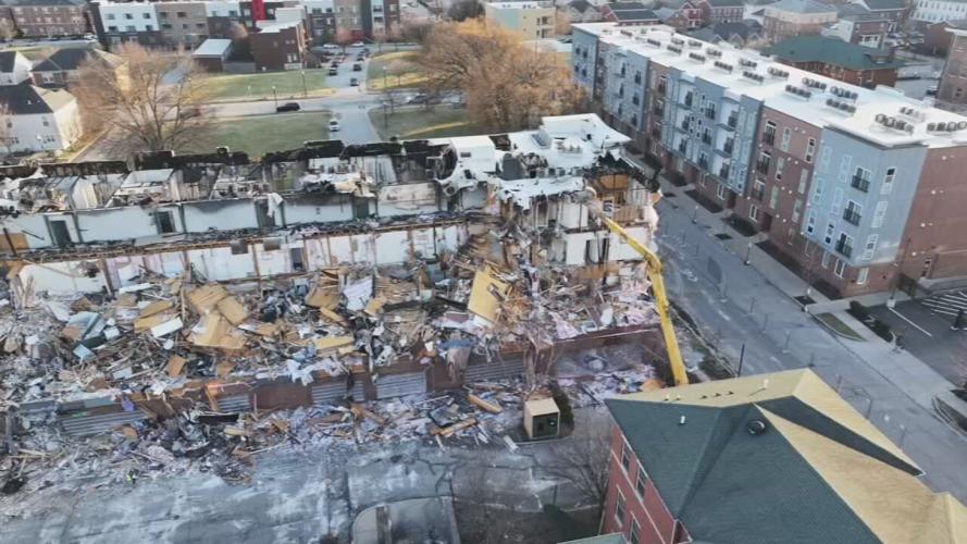 310 @ NuLu demolition after fire 2-23-24