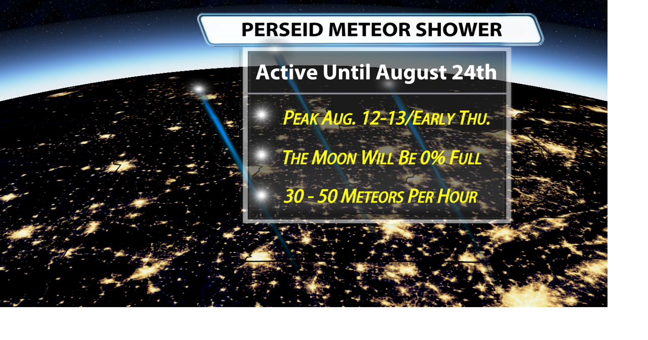 Perseid Meteor Shower: Don't Miss Out On Seeing Up To 50 Meteors Per Hour... Aug 5, 2026 15 mins ago