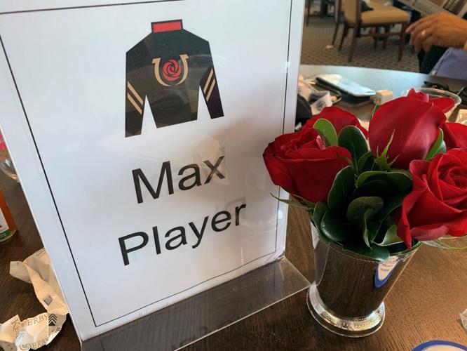 Derby horse owner Max Player sign.jpg