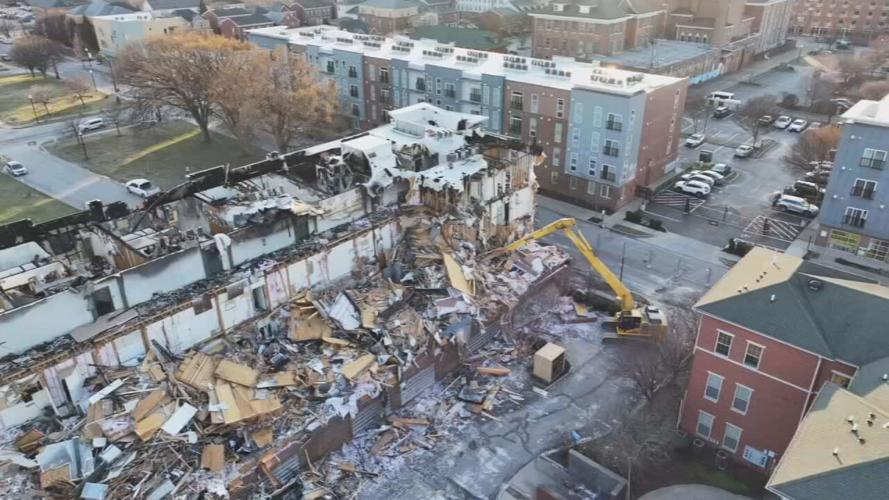 310 @ NuLu demolition after fire 2-23-24