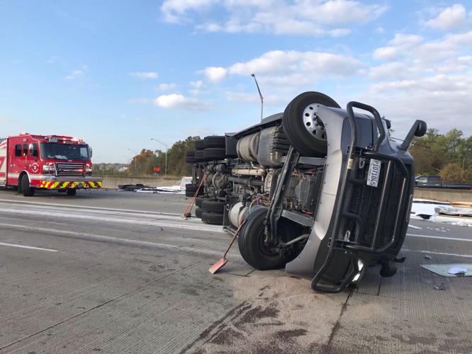 INTERSTATE 65 NB CRASH OF A SEMI - 10-21-2020 - COURTESY ISP  (2).JPG
