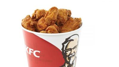 KFC bucket of chicken