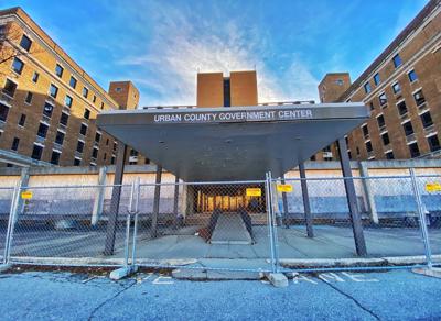 The former Urban Government Center site