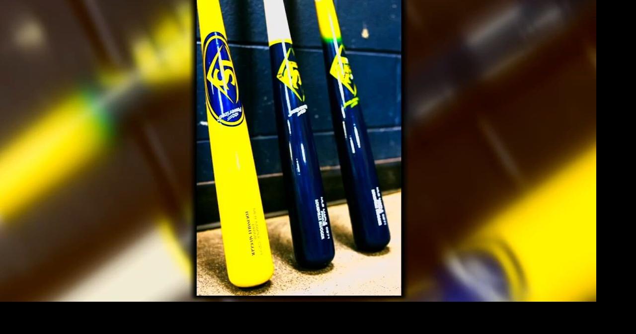 Louisville Slugger bats made for Savannah Bananas Wdrbvideo
