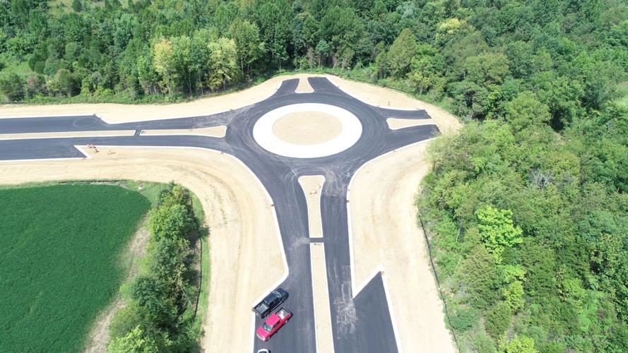 American Way road project in Sellersburg