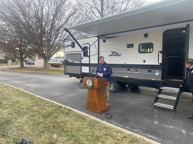 Travel trailers for families displaced by December 2021 Western Ky. tornadoes