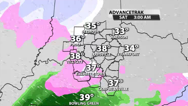 WEEKEND STORM: Timing Out The Potential For Rain And Snow... | Weather ...