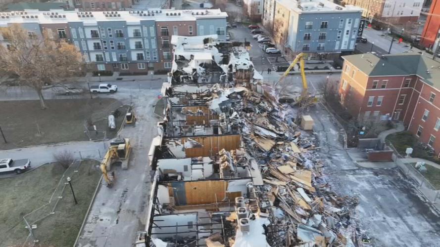 310 @ NuLu demolition after fire 2-23-24