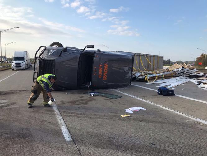 INTERSTATE 65 NB CRASH OF A SEMI - 10-21-2020 - COURTESY ISP  (3).JPG