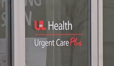 UofL Health Urgent Care Plus sign