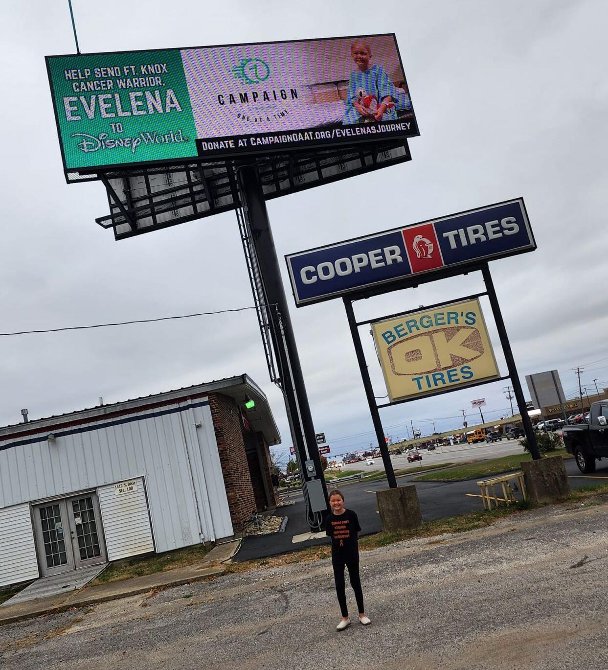 Evelena Chee-Metternick on billboards in E-town