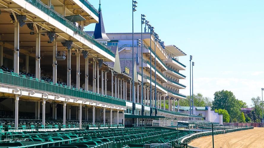 Empty Churchill Downs