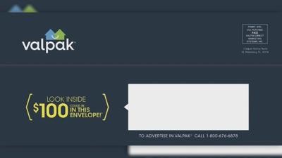 Valpak randomly hiding $100 checks in coupon mailers
