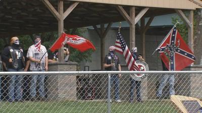 'Ku Klux Kookout' held in Madison, Indiana, park