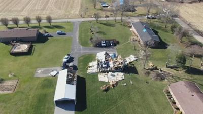 Taylor Co. tornado damage