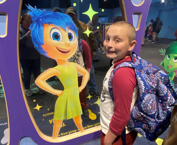 Kammerer Middle School student Noah Mattingly
