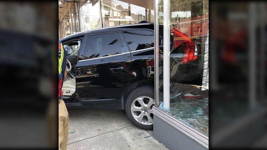 car sent crashing into Bardstown Road Business
