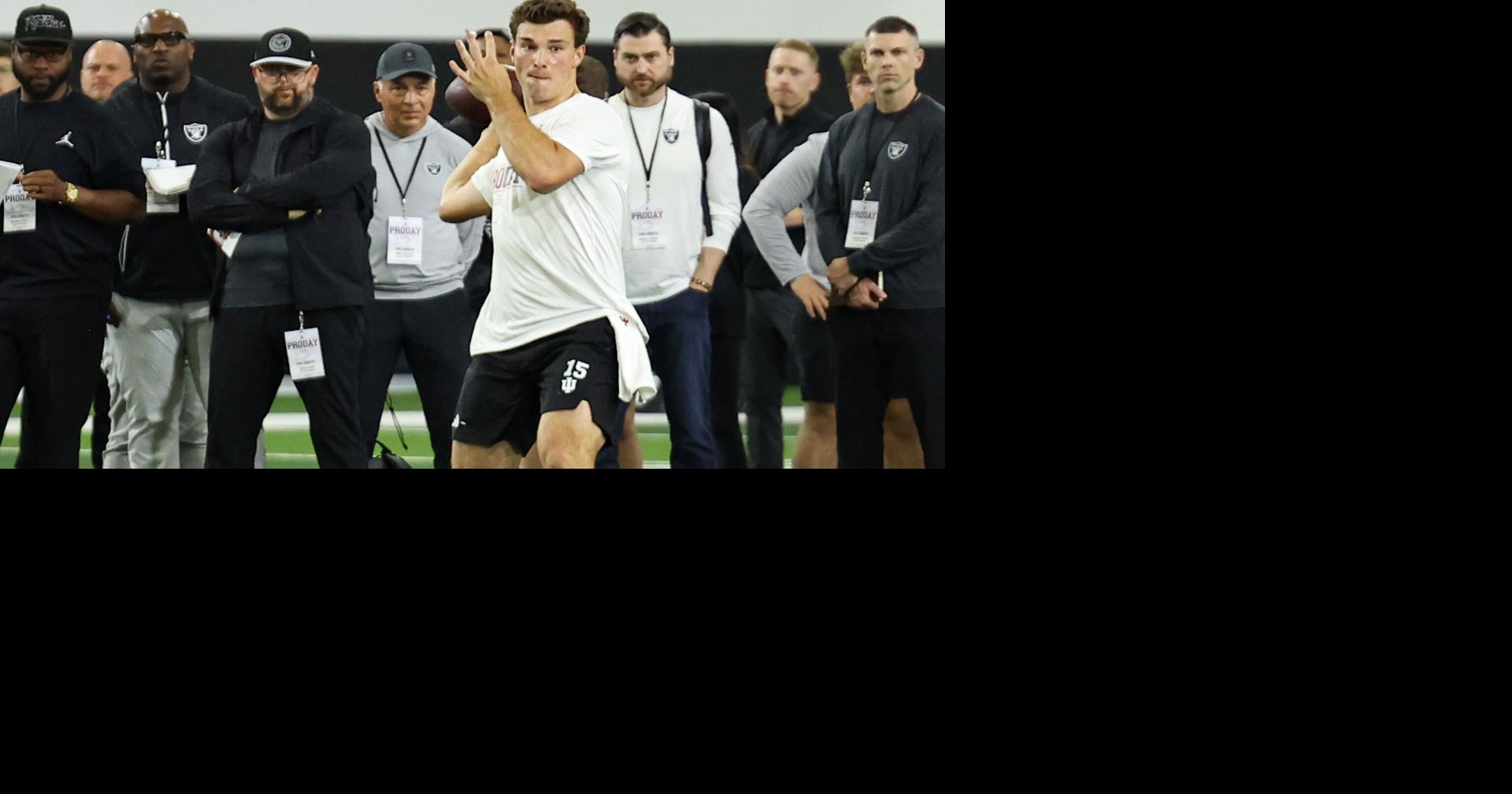 CRAWFORD | One last throw: Mendoza lifts teammates at Indiana Pro Day