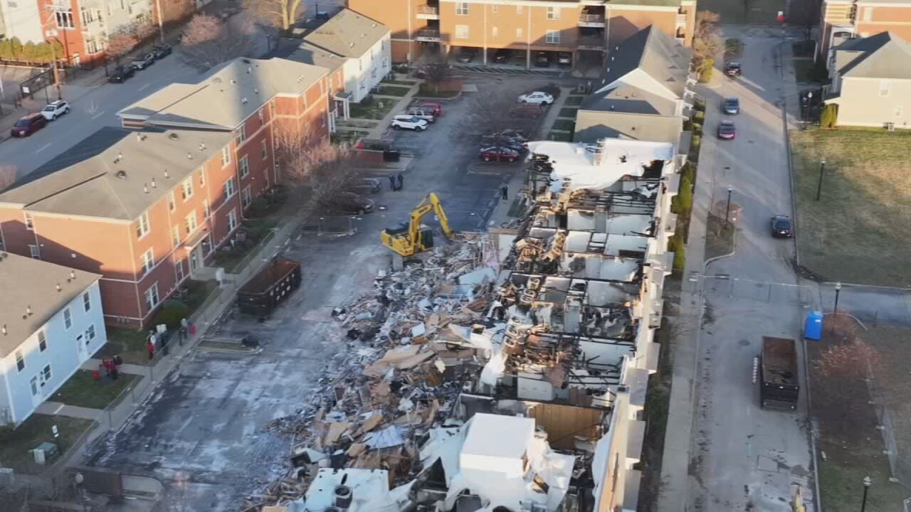 IMAGES | Crews Begin Demolishing 310 @ NuLu Apartment Building After ...