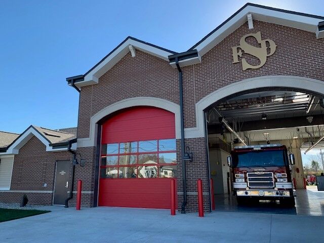 New Seymour Fire Station Entrance