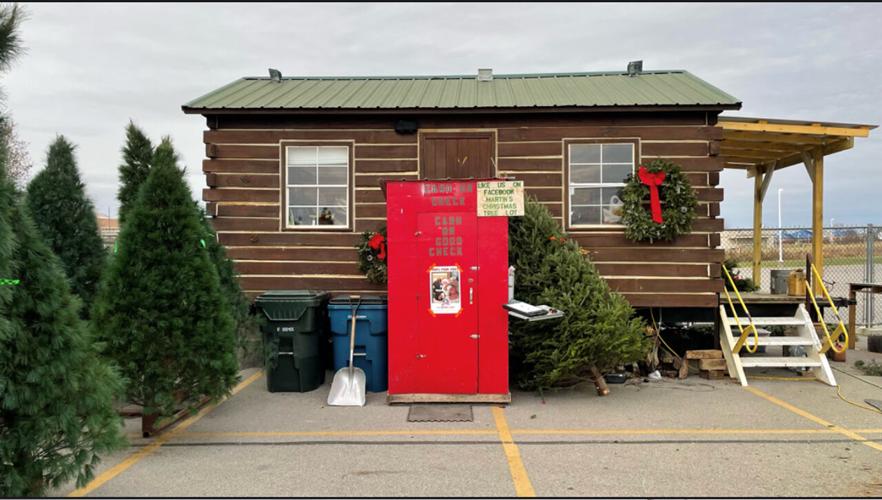 Martin's Christmas Tree Lot in Jeffersonville, Indiana