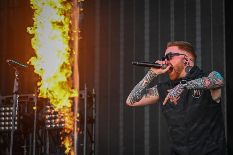 Memphis May Fire plays at the Louder Than Life Festival on September 23, 2023 in Louisville, Kentucky.  (3).jpg