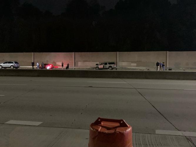 Crash at I264 approaching Breckenridge Lane