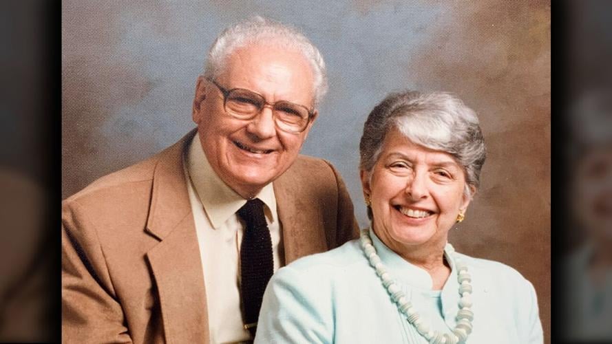 Presto the Magic Clown with no makeup and wife June