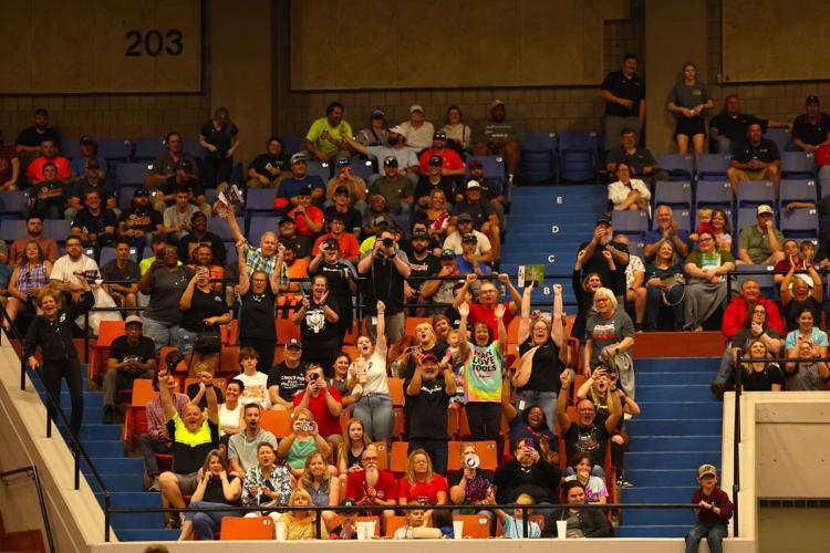 Section of crowd at Bed Races.JPG